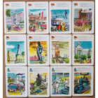 V Квартет Quartett: "Что вы знаете о Германской Демократической республике (DDR, GDR, ГДР)" Иллюстрации: Ганс Реде. Общество германо-советской дружбы (Ленин, Маркс, агитация) Z (возможен обмен)