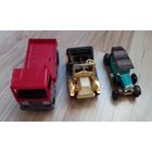 Модели Коллекционные 3 штуки.Пластмасса.