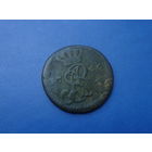 1/2 ГРОША 1766 РЕДКАЯ (R) тираж 630 тыс.