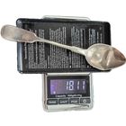 Российская империя, чайная ложка 0,84, 18,11 гр. С рубля.