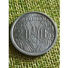 Реюньон 2 франка 1948 г