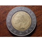 Италия 500 лир 1991