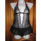 Sexy боди - гипюр-сетка, р.М