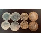 Индия Набор 4 монеты 2010 (75 лет Резервному Банку Индии) UNC