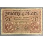 Банкнота 20 марок 1918 год. Германская империя.