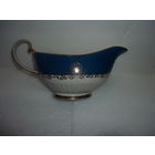 Соусник Фарфор Коростень Кобальт Позолота СССР