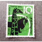 Марка Германия 1958 год 100 лет зоопарку