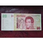 20 песо Аргентина 2003 г.