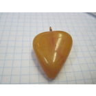 Кулон янтарный с рубля!