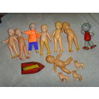 Пупсы СССР на резинках . ПОИ Мир Куклы . Игрушки одним лотом