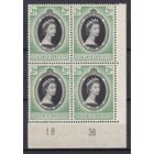 91.BrKS. Великобритания. Колонии. Фиджи. Коронация Елизаветы II. 1953 г. 2 1/2d. Угловой кварт. Mi.#163.