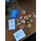Знак значок ромб МВД