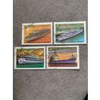 СССР 1981. Речной флот. Полная серия