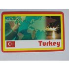 Телефонная карта. Турция.