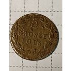 5 грошей Российская Империя 1819 год...л...