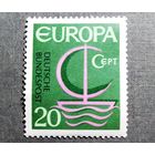 Марка Германия 1966 год Европа СЕРТ