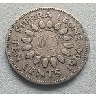 Сьерра-Леоне 10 Центов, 1964  5-12-7