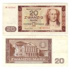 Германия, 20 марок 1964 год.