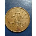 Великобритания 2 пенса 1975