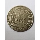 РЕДКАЯ!!! 6 Грошей 1623 г. Шестак. Сигизмунд III Ваза.  R2.. состояние!!