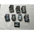 Космос стекло (лот не разбивается ) 8 шт один с трещиной