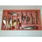 Набор летних блесен "Большой-2" завод Сокол УССР, Байкал Большой, Краснохвостка, Устирка, Пятнистая, Универсальня, Трофимовская, Красноперка,  Норич, Плотвичка, Чешуйка