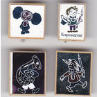 Герои мультфильмов.