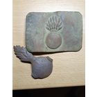 Гренада пряжка,(крепкая),+Гренада на подсумок