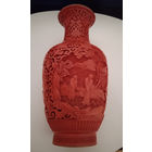 Ваза  Пекинский лак  резьба