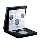 Токелау 6 долларов 2013г. Набор: "Азиатский тигр". Монеты в капсулах; подарочном футляре; номерной сертификат; коробка. СЕРЕБРО 217,70гр.(7 oz).