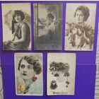 Открытки " С праздником", 1920-1930-е гг.