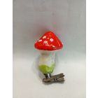 Ёлочная игрушка Мухомор