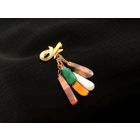 Брошь с подвесками