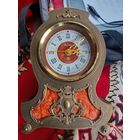 Часы настольные ЯНТАРЬ кварц СССР знак ГОСТ