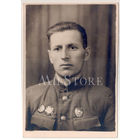 Участник боёв на Халхин-Голе. Кавалер орденов Боевого Красного знамени и Отечественной войны.