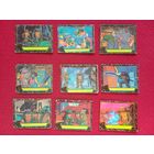 Карточки Ustun. Черепашки Ниндзя. Turtles. 9 карточек. Цена за лот!