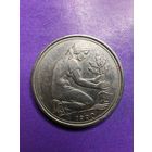 Германия ФРГ 50 пфеннигов 1990 F