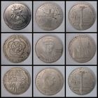 1 рубль 1979-1991 гг. СССР Одним лотом 9шт. С рубля