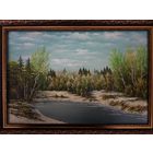 Картина маслом " Весна"