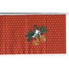 Салфетка для декупажа 33х33см. С новым годом! Веточка. Колокольчики.