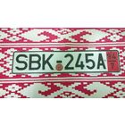 Автомобильный номер Германия 90-е годы прошлого века