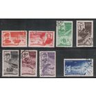 СССР-1935, (Заг.392-401),   гаш.  , Спасение челюскинцев, Флот, Авиация ,8 марок
