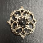 Брошь витражная. Металл. Времен СССР