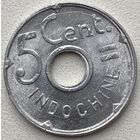 Французский Индокитай 5 сантимов 1943 г.