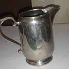 Сливочник посеребрение клеймо довоенная Германия