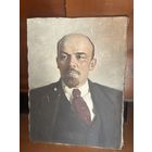 Картина потрет Ленина. Холст. СССР. Большая 80*60 см  Цена 500 руб. Могу выслать почтой при необходимости.