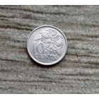 Werty71 Тринидад и Тобаго 10 центов 1998 Цветок Гибискус