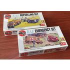 2 сборных модели: Спец. автомобили аэродрома R.A.F., Британия ; AirFix  1/72