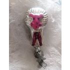 Ёлочная игрушка ссср львенок