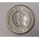 Нидерланды 25 центов, 1964